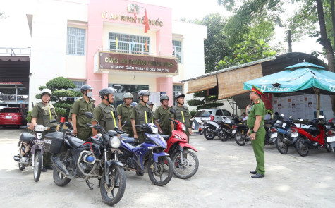 TP.Tân Uyên: Xây dựng lực lượng tham gia bảo vệ an ninh trật tự ở cơ sở vững mạnh