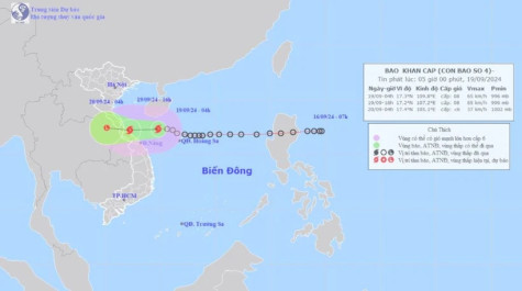 Thủ tướng chỉ đạo ứng phó áp thấp nhiệt đới có khả năng mạnh lên thành bão