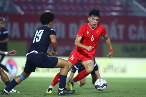 U20 Việt Nam đánh bại U20 Guam 3-0