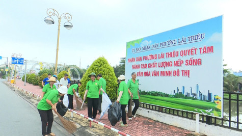 Phường Lái Thiêu, Tp.Thuận An: Ra mắt mô hình “Tổ tự quản văn minh đô thị” khu phố Hòa Long