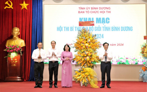 Khai mạc Hội thi Bí thư chi bộ giỏi cấp tỉnh năm 2024