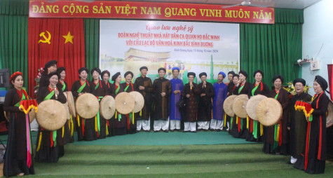 Giao lưu quan họ Bắc Ninh – Bình Dương