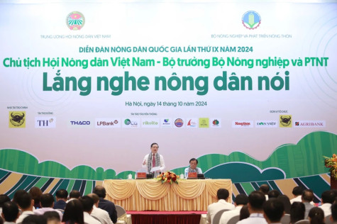 Diễn đàn Nông dân Việt Nam: Tìm cách gỡ khó về thiếu vốn, thiếu đất cho nông dân