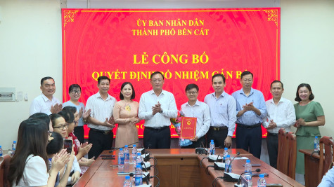 Ông Nguyễn Đông Thức giữ chức Phó Chánh Văn phòng HĐND - UBND TP.Bến Cát