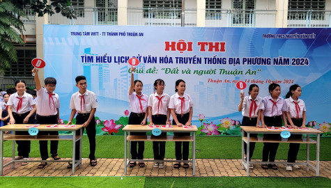 Sôi nổi Cuộc thi tìm hiểu lịch sử văn hóa truyền thống “Đất và người Thuận An”