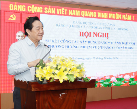 Đảng bộ Khối các cơ quan tỉnh: Triển khai thực hiện các nhiệm vụ chính trị đảm bảo kịp thời, hiệu quả