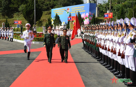 Giao lưu hữu nghị Quốc phòng biên giới Việt Nam-Lào lần thứ hai