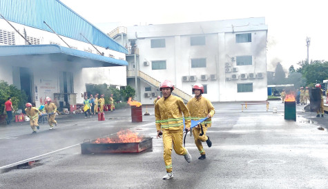 Sôi nổi cuộc thi “Chiến sĩ phòng cháy, chữa cháy tại cơ sở” trong doanh nghiệp