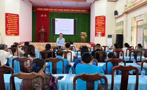 TP.Bến Cát: Tập huấn an toàn thực phẩm lĩnh vực nông nghiệp