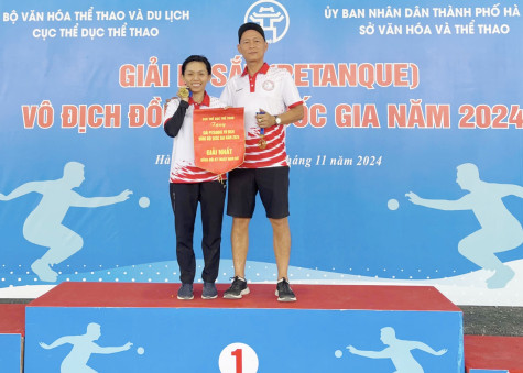 Giải vô địch bi sắt đồng đội Quốc gia 2024: Bình Dương giành huy chương vàng ngày thi đấu cuối cùng