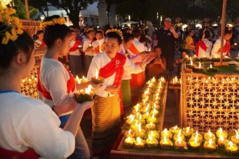 Phố cổ Chiang Mai tôn vinh truyền thống văn hóa từ các lễ hội ánh sáng