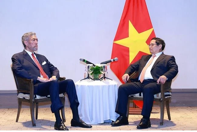 Vietnamese PM receives General Secretary of MIU Party of Dominican Republic