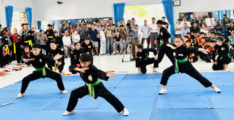 Anniversary of Tan Khanh Ba Tra martial arts celebrated