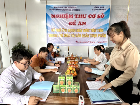 Hỗ trợ công nghệ sấy thăng hoa vào sản xuất, chế biến đông trùng hạ thảo