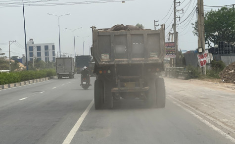 Vẫn còn tình trạng đi sai làn đường