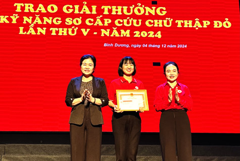 Hội Chữ thập đỏ tỉnh: Trao giải, khen thưởng nhiều cá nhân, tập thể đạt giải trong hội thi, hưởng ứng các hoạt động nhân đạo ý nghĩa