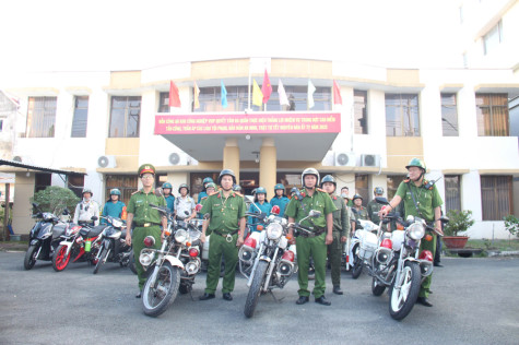 Đồn Công an Khu công nghiệp Việt Nam - Singapore: Ra quân cao điểm tấn công, trấn áp tội phạm dịp cuối năm