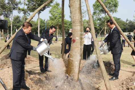 Đoàn lãnh đạo tỉnh Yamaguchi (Nhật Bản) thăm Đại học Quốc tế Miền Đông