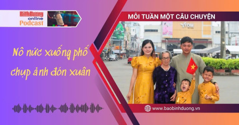 MỖI TUẦN MỘT CÂU CHUYỆN: Nô nức xuống phố chụp ảnh đón xuân