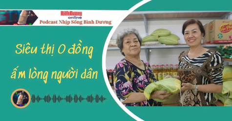 NHỊP SỐNG BÌNH DƯƠNG: Siêu thị 0 đồng: Ấm lòng người dân