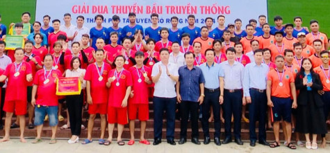 TP.Tân Uyên: 250 tay đua tham dự Giải đua thuyền bầu truyền thống mở rộng năm 2024