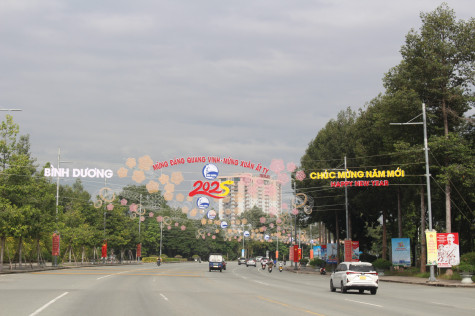 Streets are in spring atmosphere