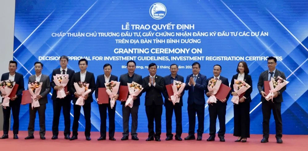 Over US$1.7 billion registered for investment in Binh Duong right at the beginning of new year