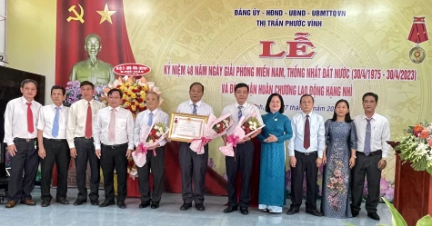 Đảng bộ thị trấn Phước Vĩnh, huyện Phú Giáo: Lãnh đạo thực hiện thắng lợi các mục tiêu, nhiệm vụ nhiệm kỳ 2020-2025