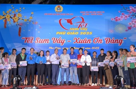 Huyện Phú Giáo: Khai mạc Chương trình “Tết sum vầy – Xuân ơn Đảng”