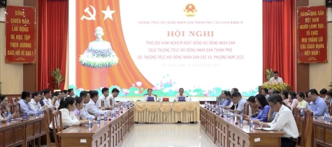 HĐND TP.Tân Uyên: Trao đổi kinh nghiệm, góp phần nâng cao chất lượng hoạt động