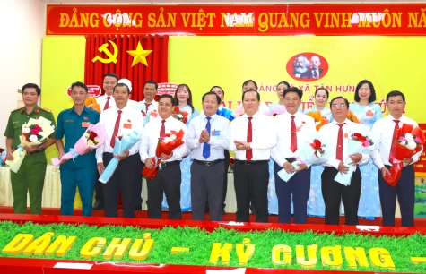 Xã Tân Hưng, huyện Bàu Bàng: Tổ chức Đại hội điểm thành công