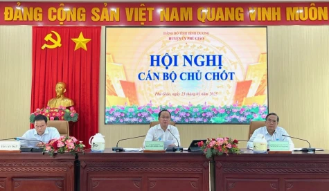 Huyện Phú Giáo: Thực hiện quy trình rà soát quy hoạch cán bộ huyện