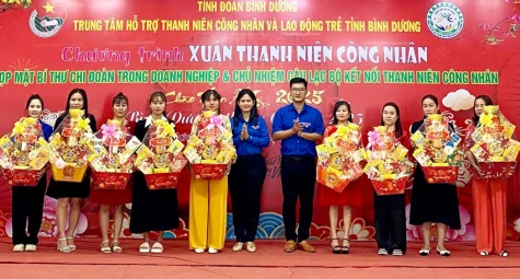 Tỉnh đoàn: Tổ chức chương trình “Xuân công nhân”