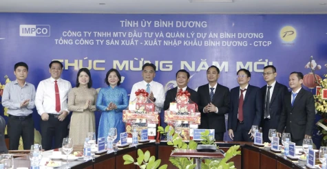 Lãnh đạo tỉnh chúc tết các doanh nghiệp Nhà nước