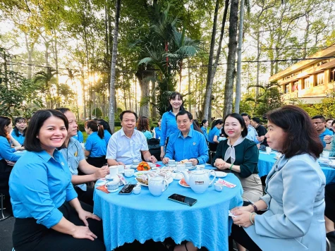 “Cà phê sáng Công đoàn” - Gắn kết, sẻ chia và lan tỏa niềm vui đầu năm mới