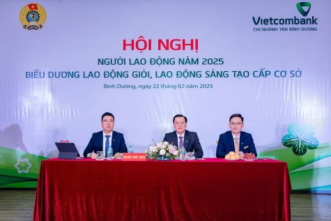 Vietcombank Tân Bình Dương phấn đấu tổng lợi nhuận đạt trên 466 tỷ đồng