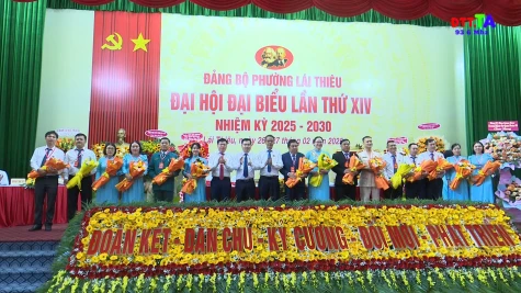 Đại hội đại biểu Đảng bộ Phường Lái Thiêu, TP.Thuận An lần thứ XIV, nhiệm kỳ 2025-2030 thành công tốt đẹp