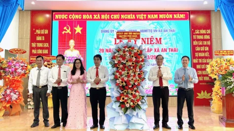 Xã An Thái (huyện Phú Giáo):
Tổ chức kỷ niệm 20 năm ngày thành lập xã