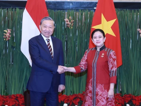 Party chief meets with Speaker of Indonesian People's Representative Council