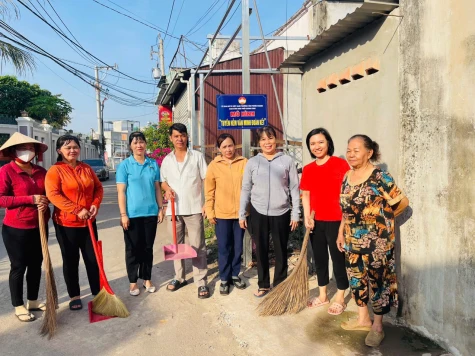 Phường Tân Phước Khánh (Tp.Tân Uyên):  Triển khai “Tuyến hẻm văn minh - đoàn kết”