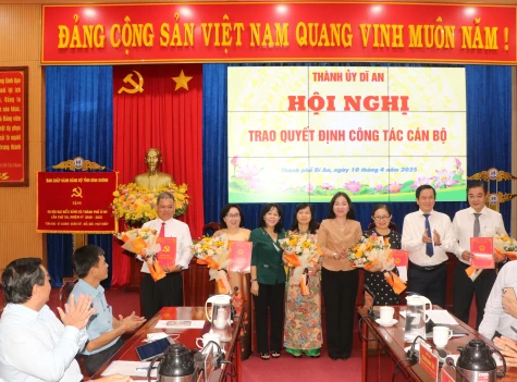 Thành ủy Dĩ An lãnh đạo thực hiện tốt các chỉ tiêu, nhiệm vụ  đề ra