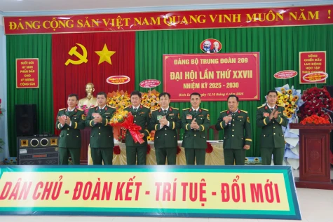 Đại hội điểm ở Đảng bộ Trung đoàn 209, Sư đoàn 7 thành công tốt đẹp