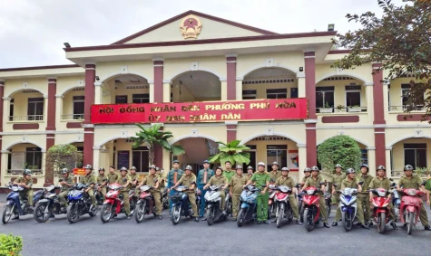 Phường Phú Hòa, Thủ Dầu Một: Phát huy vai trò lực lượng tham gia bảo vệ an ninh trật tự ở cơ sở
