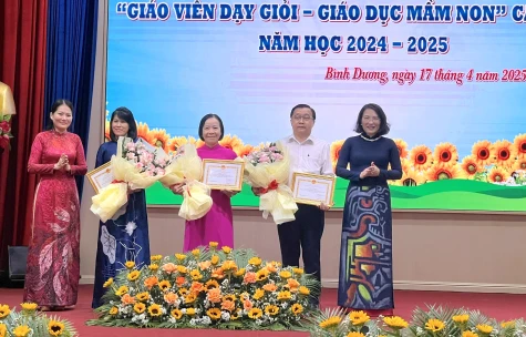222 giáo viên mầm non được công nhận giáo viên dạy giỏi cấp tỉnh năm học 2024-2025