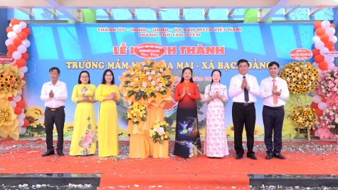 TP.Tân Uyên: Khánh thành Trường Mầm non Hoa Mai