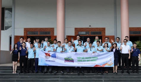 Hội Liên hiệp Thanh niên Việt Nam tỉnh: Tổ chức Hành trình “Tiếp nối truyền thống, dựng xây quê hương”