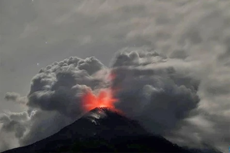 Indonesia's Mt. Lewotobi erupts