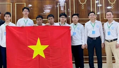 越南6名学生在国际高中数学奥林匹克竞赛中全部获得金牌