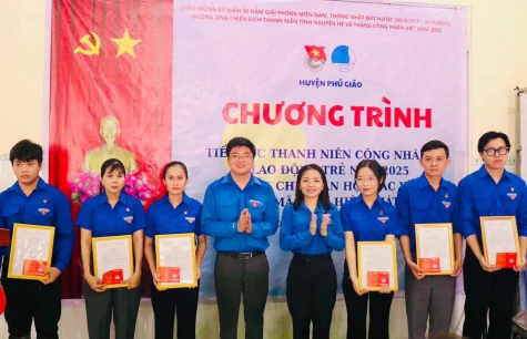 Huyện đoàn Phú Giáo: Tiếp sức cho thanh niên công nhân và lao động trẻ