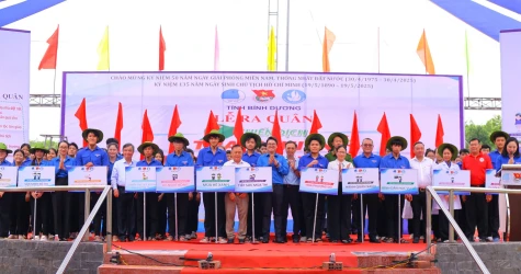 Khơi dậy tinh thần tình nguyện, phát huy sức trẻ dựng xây quê hương
